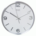 Relógio de Parede Alumínio Natural